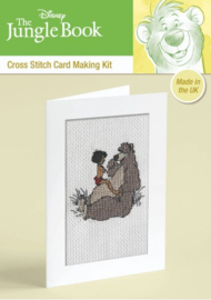Disney Cross Stitch Card Making Kit - The Jungle Book