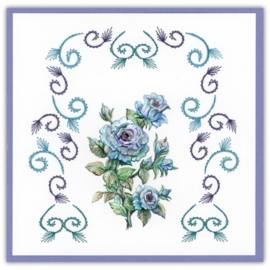 Stitch And Do 218 - Yvonne Creations - Blooming Blue
