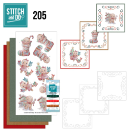 Stitch And Do 205 - Yvonne Creations - Christmas Scenery