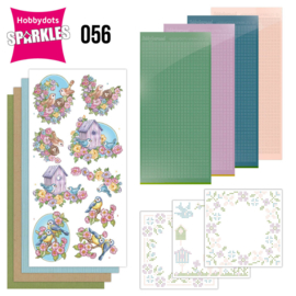 Hobbydots-Sparkles 056 - Flowers and birds
