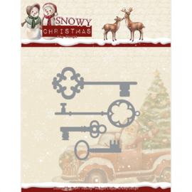 Dies - Amy Design Snowy Christmas - Christmas Keys