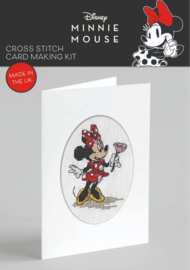 Disney Cross Stitch Card Making Kit - Minnie Mousse