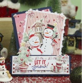 Card Deco Essentials - Frame Layered Cards - Christmas A6