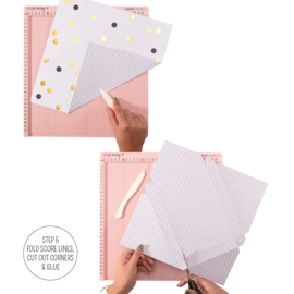 Score Easy Groot Multifunctioneel rilbord cm/metric Roze