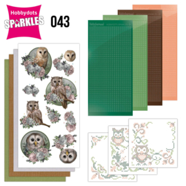 Hobbydots-Sparkles 043 - Amazing Owls - Romantic Owls by Amy Design