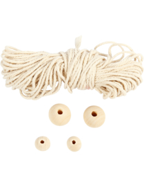 Mini kit - Macramé sneeuwvlok