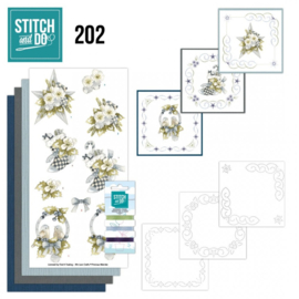 Stitch And Do 202 - Precious Marieke - Christmas Blues