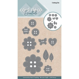 Card Deco Essentials - Cutting Dies - Buttons