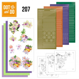 Dot and Do 207 - Jeanine's Art - Exotic Flowers