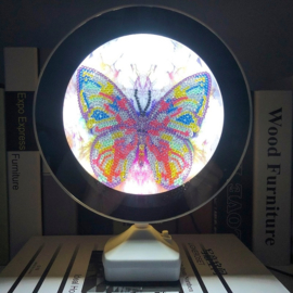 Spiegel/lamp - vlinder
