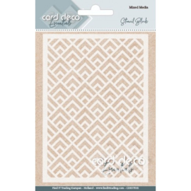 Card Deco Essentials - Mixed Media Stencil - Blocks