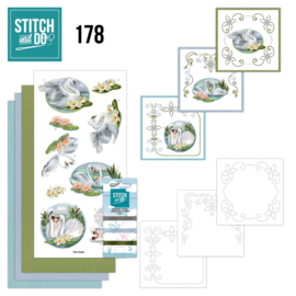 Stitch and Do 178 - Elegant Swans