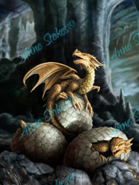 Golden Treasures - Anne Stokes Collection