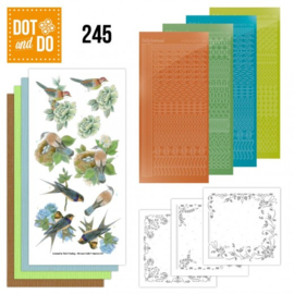 Dot and Do 245 - Jeanine's Art - Vintage Birds