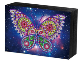 Juwel doos met een vlinder