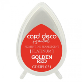 Card Deco Essentials Pigment Ink Pearlescent Golden Red