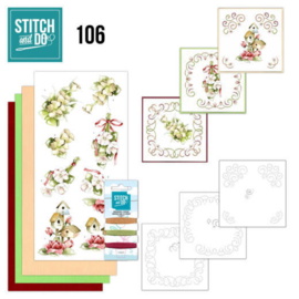 Stitch and Do 106 - Pink Spring Flowers