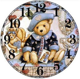 Horloge avec ours