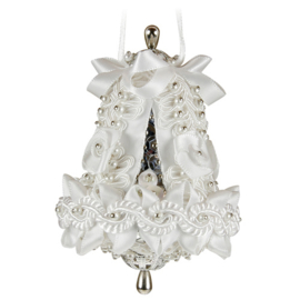 Small Wedding Bell White/Silver