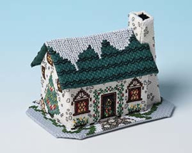 Winter Village - Christmas Tree Cottage