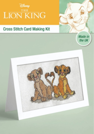 Disney Cross Stitch Card Making Kit - The Lion King