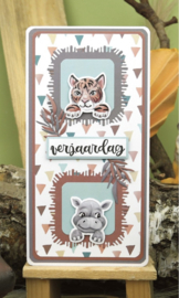 Cutting Sheets - Yvonne Creations - Young And Wild - Small Elements