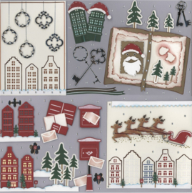 Dies - Amy Design Snowy Christmas - Christmas Houses
