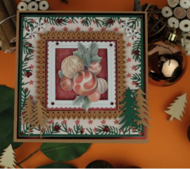 Dies - Jeanine's Art - Wooden Christmas - Wooden Frame