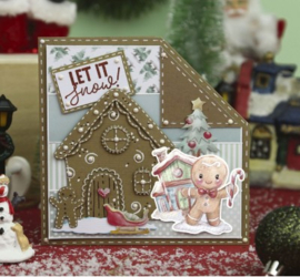 Dies - Yvonne Creations Christmas Scenery - Gingerbread House
