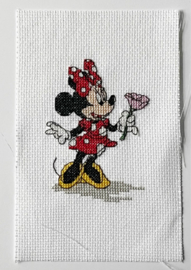 Disney Cross Stitch Card Making Kit - Minnie Mousse