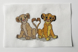 Disney Cross Stitch Card Making Kit - The Lion King