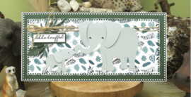 Dies - Yvonne Creations - Young And Wild - Elephants