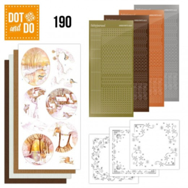 Dot and Do 190 - Yellow Forest by Jeanine's Art