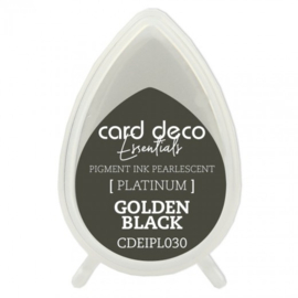 Card Deco Essentials Pigment Ink Pearlescent Golden Black