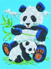 Sequin Art & Beads Panda