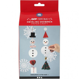 2 Dansende sneeuwpoppen