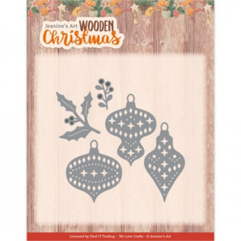 Dies - Jeanine's Art - Wooden Christmas - Wooden Ornaments