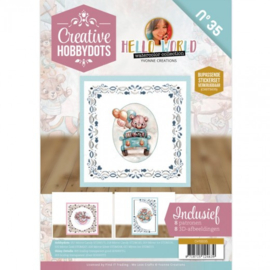 Creative Hobbydots 35 - Yvonne Creations - Hello World