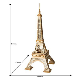 Rolife Eiffel Tower Architecture 3D Wooden Puzzle