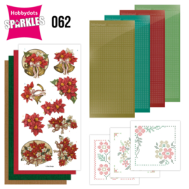 Hobbydots-Sparkles 062 - Poinsettia