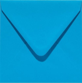 Papicolor Envelop vierkant 14cm hemelsblauw 105gr-CV 6 st - 140x140 mm