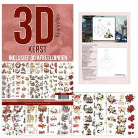 3D Knipvellenboek - Kerst 2