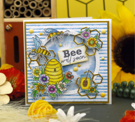 Clear Stamps - Yvonne Creations - Bee Honey
