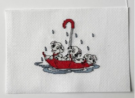 Disney Cross Stitch Card Making Kit - 101 Dalmatians