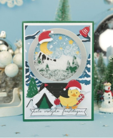 Designed By Anna - Mix And Match Cutting Dies - Christmas