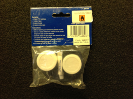 Flock luchtbed reparatieset + 2 doppen
