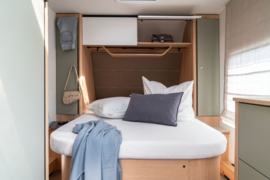 Molton matrasbeschermer Queens bed wit