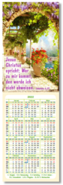 Buchzeichen-Kalenderkärtchen 2022