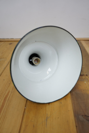 Emaille lamp groen