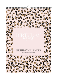 Verjaardagskalender | Pink Leopard